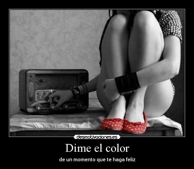 Dime el color -