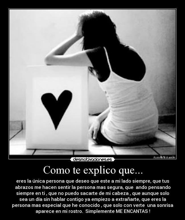 Como te explico que... -