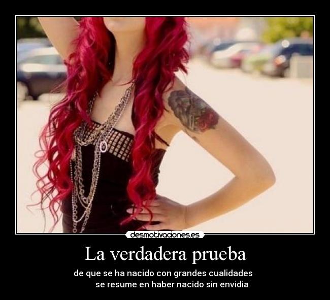 La verdadera prueba -