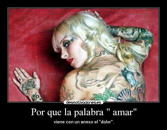Por que la palabra  amar - 