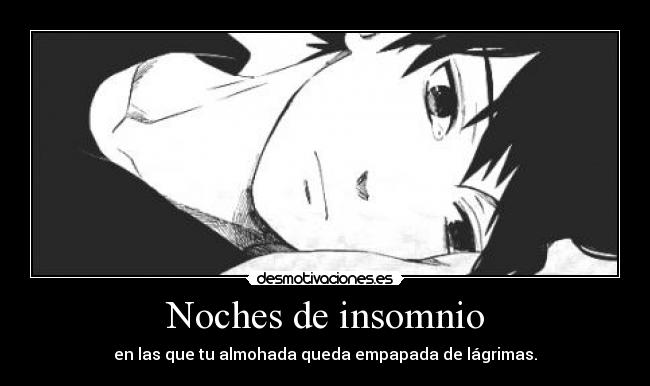Noches de insomnio -