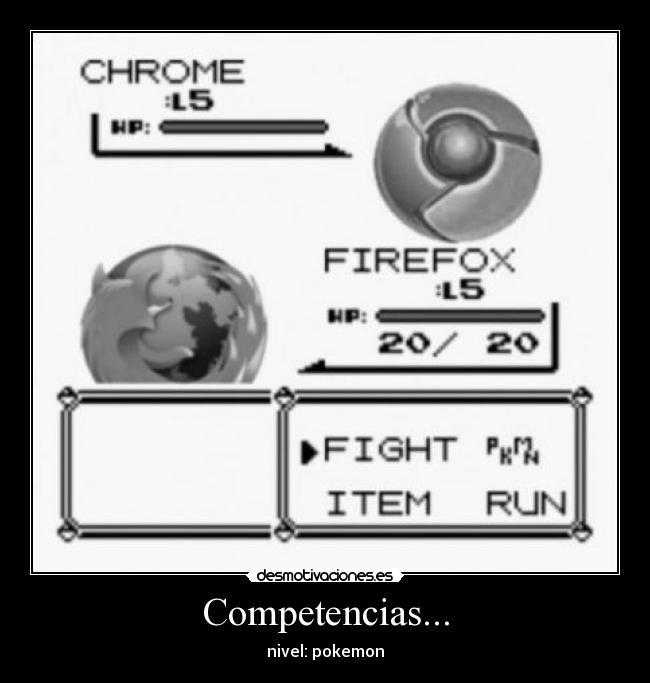 Competencias... - nivel: pokemon