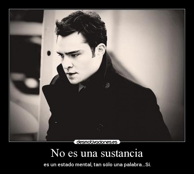 No es una sustancia - 