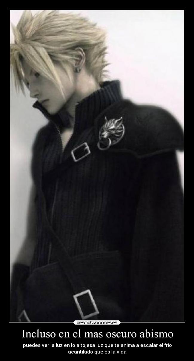 Incluso en el mas oscuro abismo -