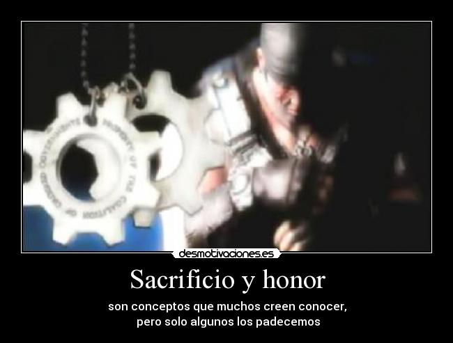 carteles cog cgo gears marcus fenix lancer brothers the end videojuegos honor poder herorismo desmotivaciones