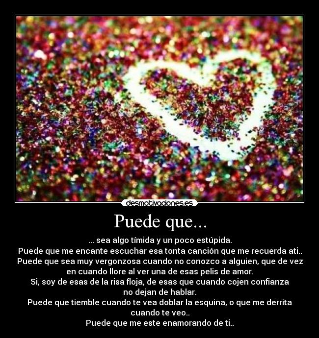 Puede que... -