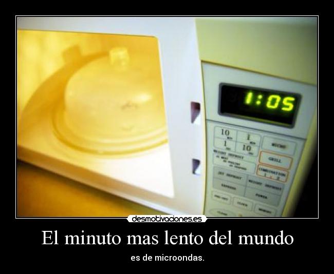 El minuto mas lento del mundo -