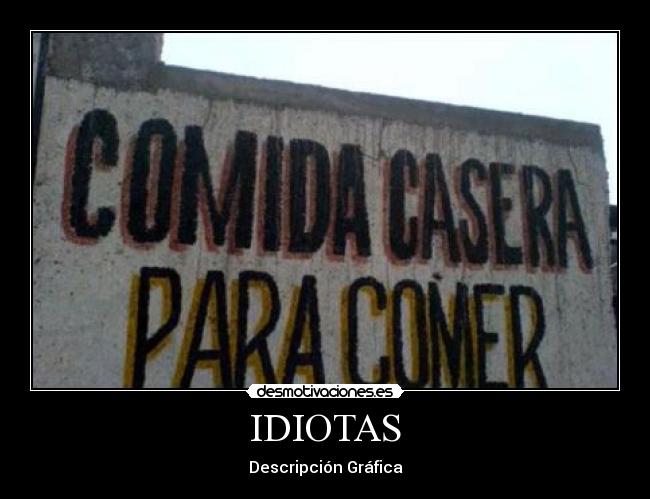 IDIOTAS -