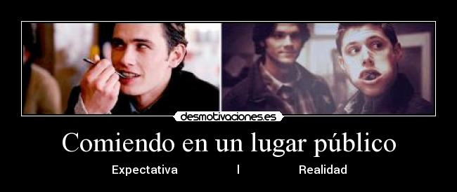 carteles comiendo lugar publico desmotivaciones