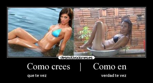 Como crees    |     Como en - 