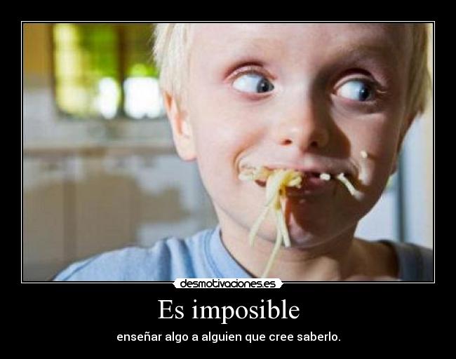 Es imposible - 