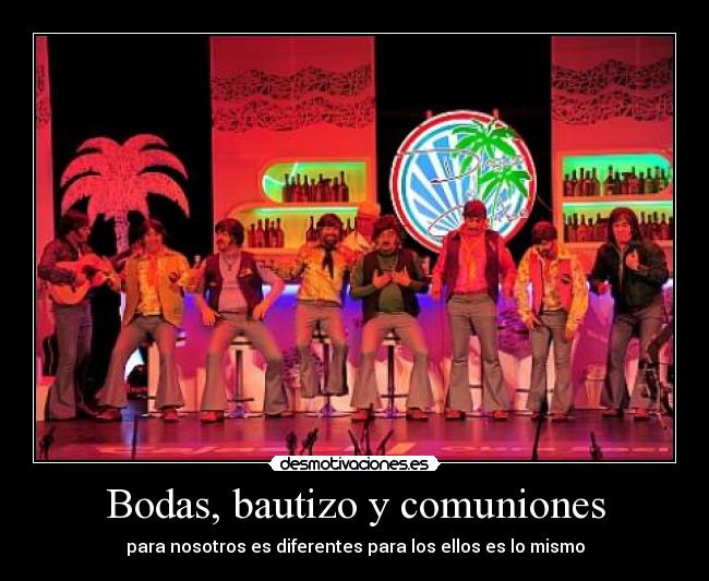 Bodas, bautizo y comuniones -