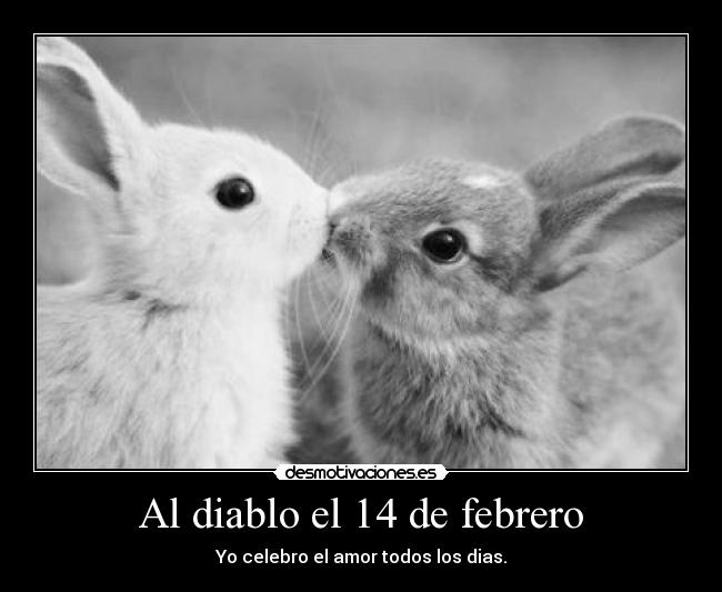 Al diablo el 14 de febrero -