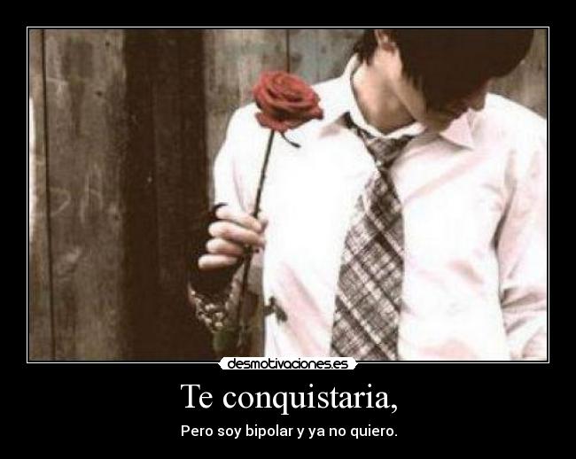 Te conquistaria, -