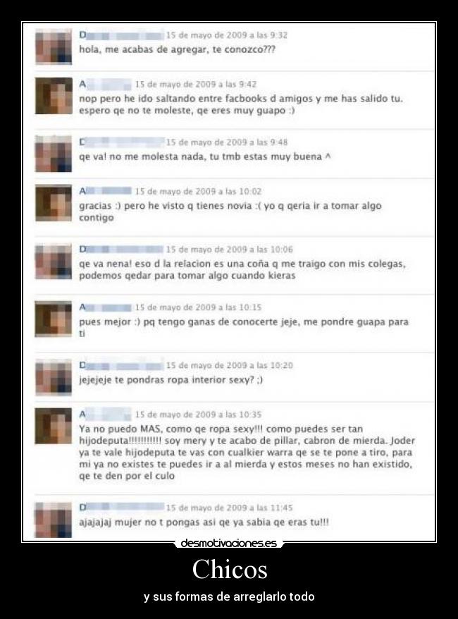 Chicos - y sus formas de arreglarlo todo