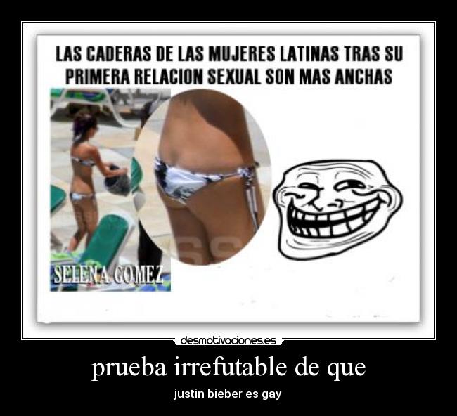 prueba irrefutable de que -