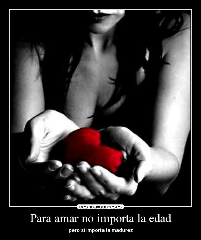 Para amar no importa la edad -