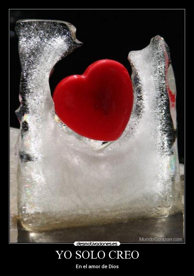 YO SOLO CREO -