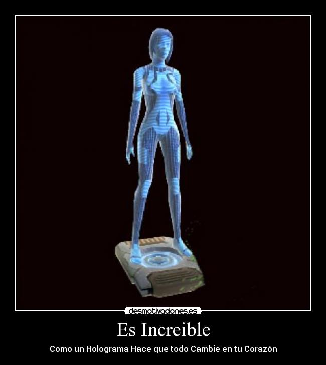 Es Increible - Como un Holograma Hace que todo Cambie en tu Corazón