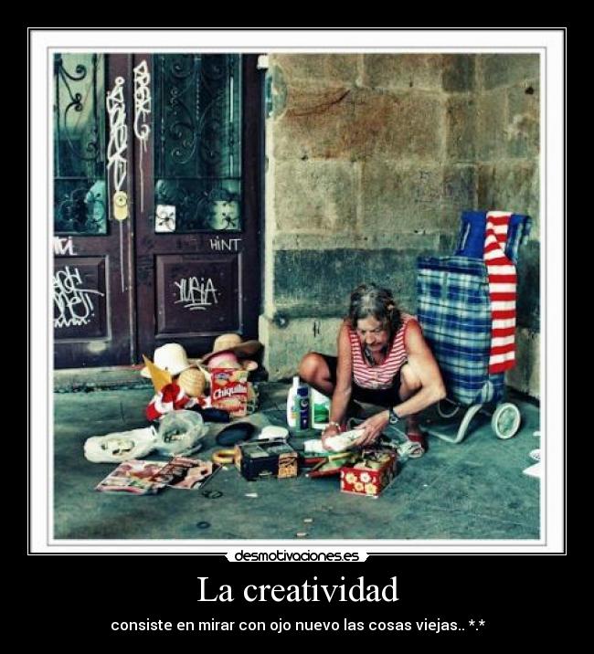 La creatividad -