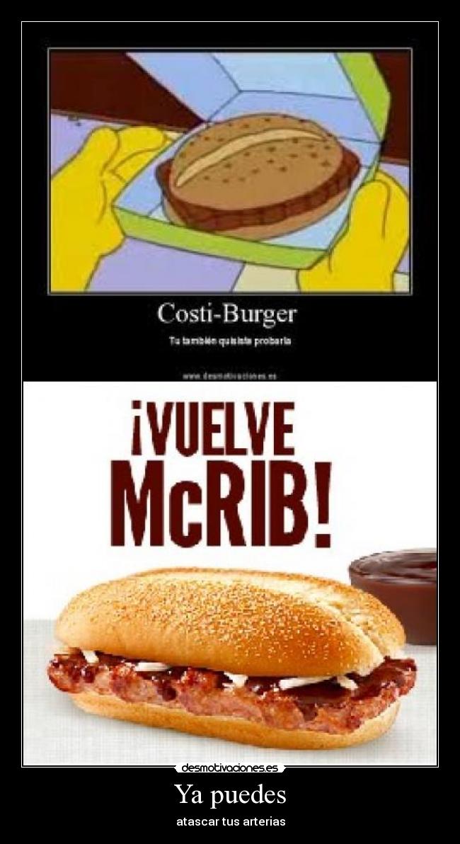 carteles vgs costiburger mcrib realidad supera ficcion desmotivaciones