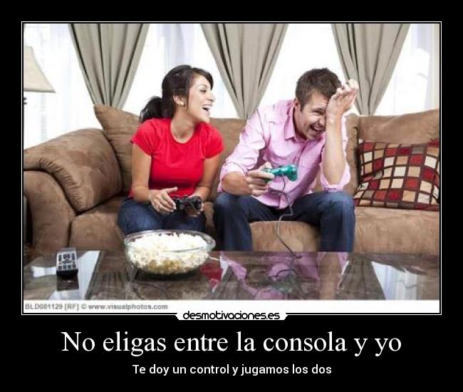 carteles consola video juegos amor pareja cute kawaii romantico desmotivaciones