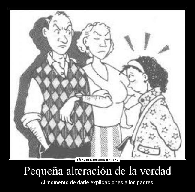 Pequeña alteración de la verdad - 