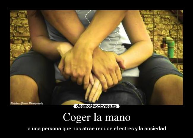 Coger la mano -