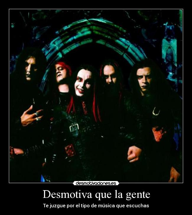 Desmotiva que la gente - Te juzgue por el tipo de música que escuchas