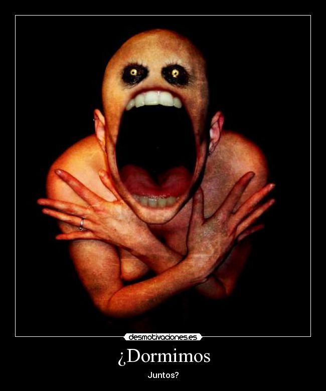 carteles dormimos juntos desmotivaciones