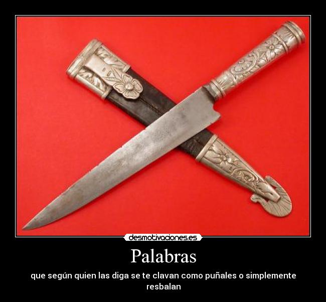 Palabras -