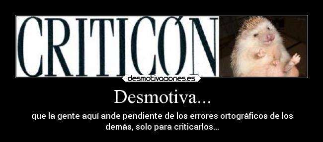 Desmotiva... - 