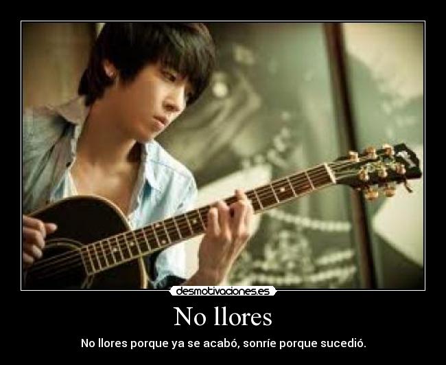 No llores - 