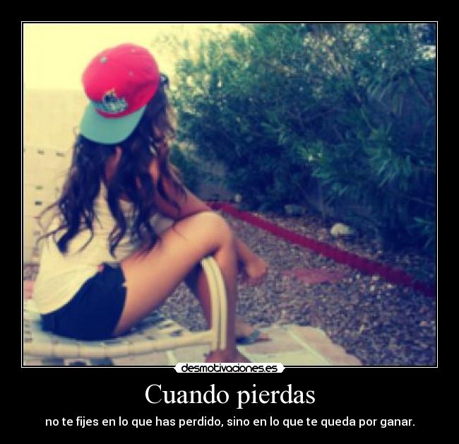 Cuando pierdas - 