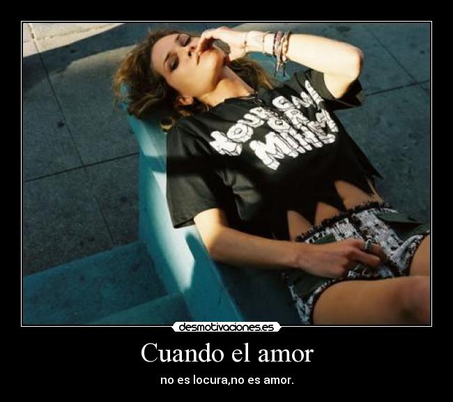 Cuando el amor -