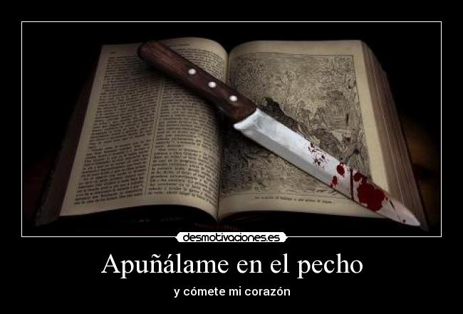 carteles cuchillo desmotivaciones