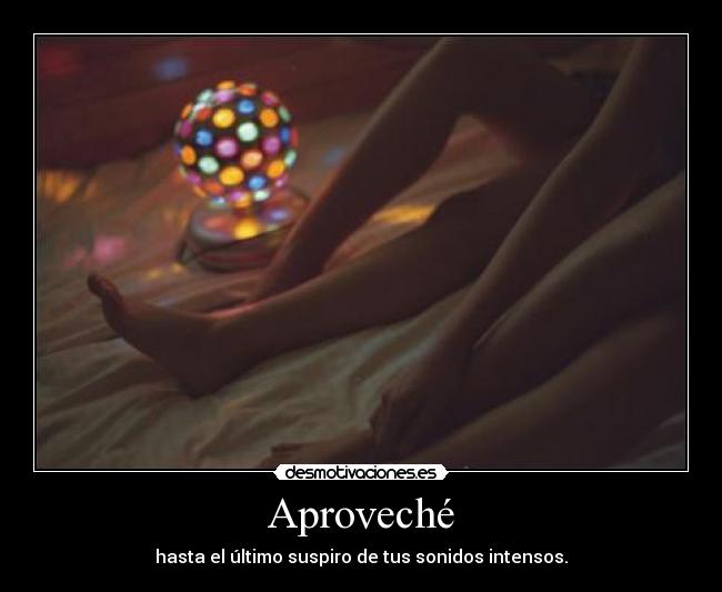 Aproveché - 