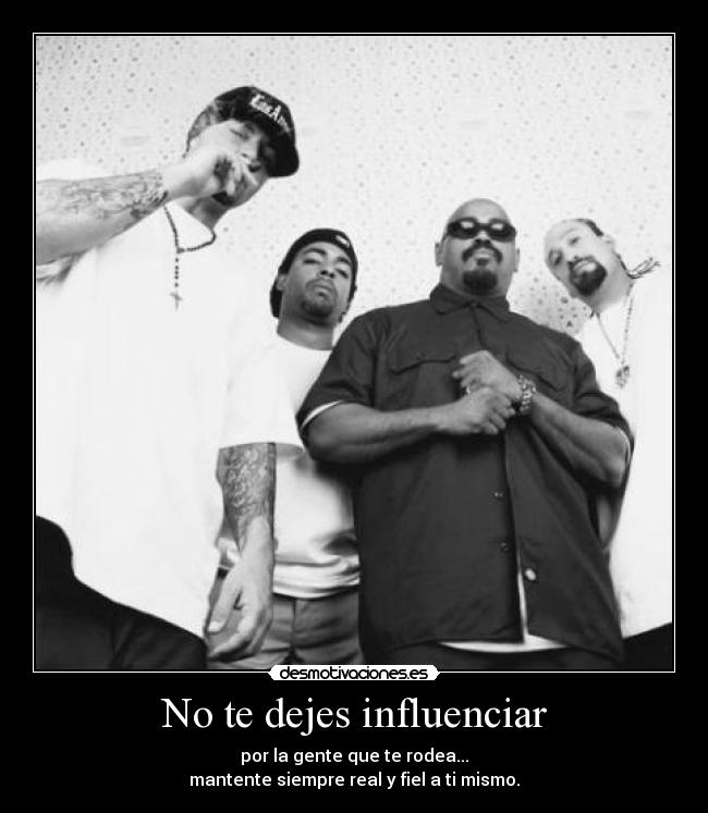 No te dejes influenciar -