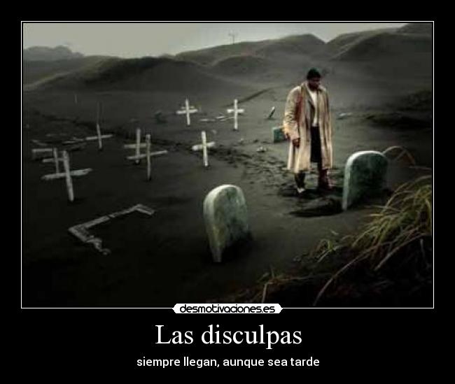 Las disculpas - 