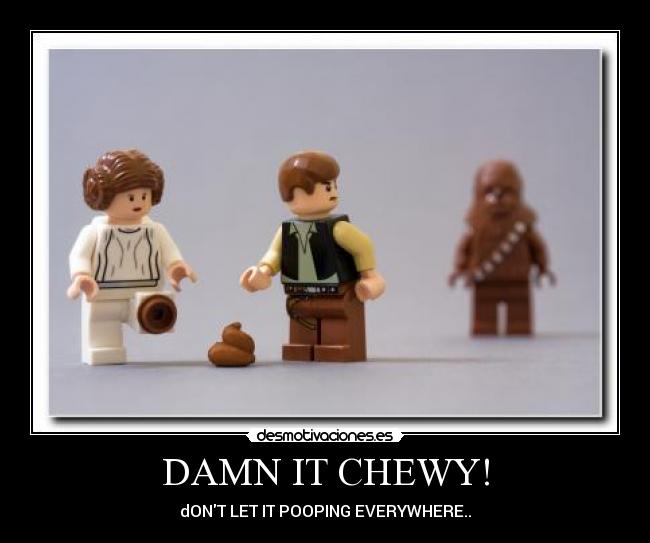 DAMN IT CHEWY! - dONT LET IT POOPING EVERYWHERE..