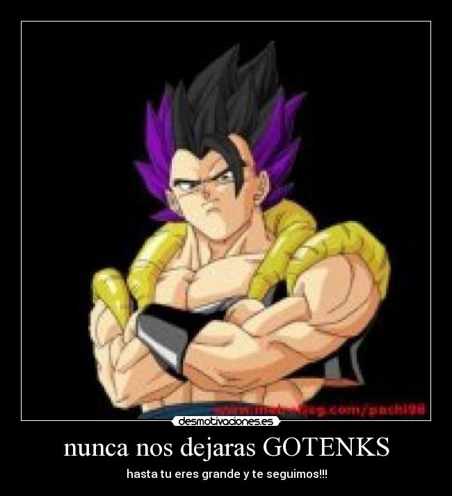 carteles gotenks desmotivaciones