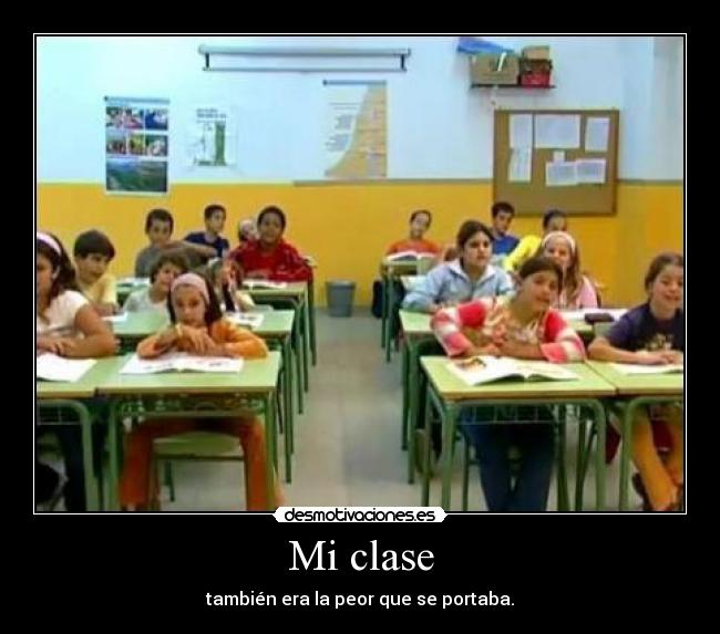 Mi clase - 