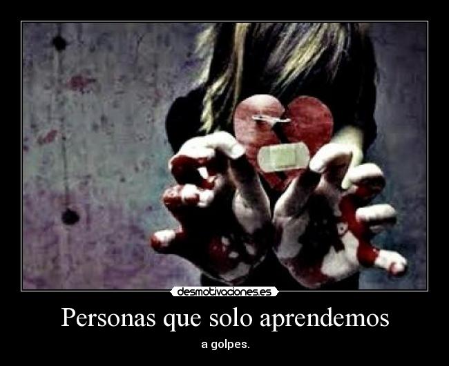 Personas que solo aprendemos -