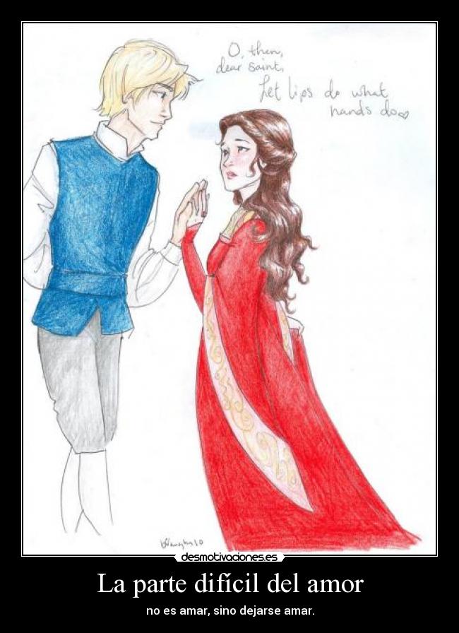 La parte difícil del amor - 