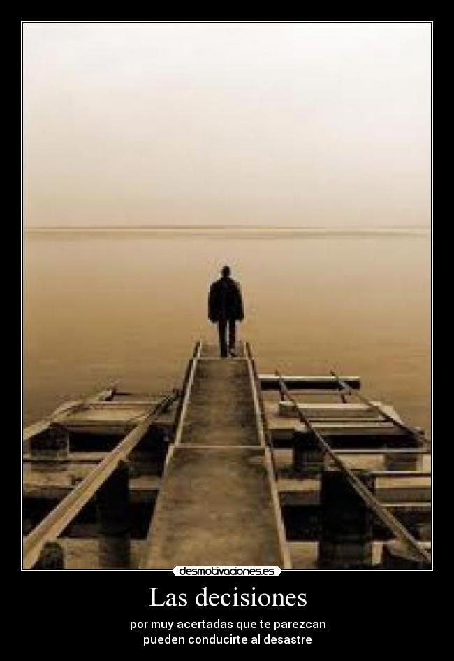 Las decisiones - 