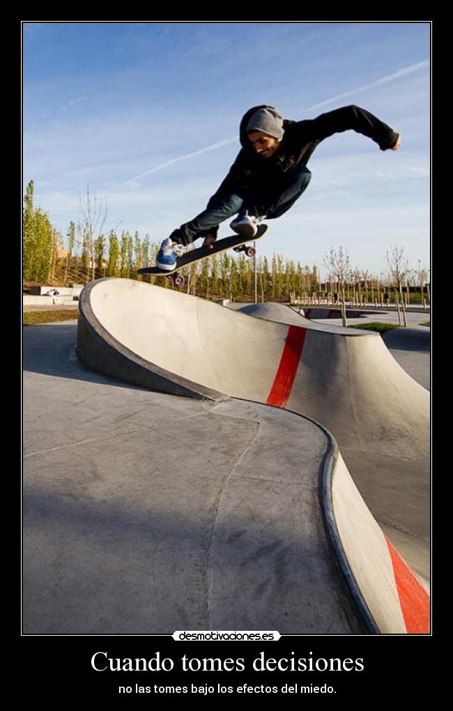 Cuando tomes decisiones - 