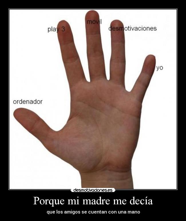 Porque mi madre me decía -