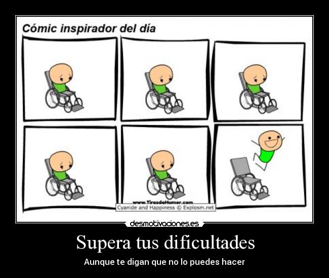 Supera tus dificultades - 