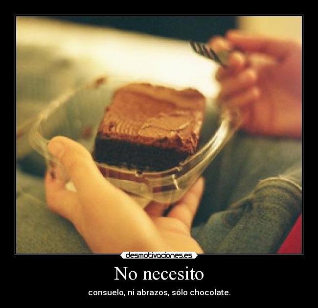 No necesito - 