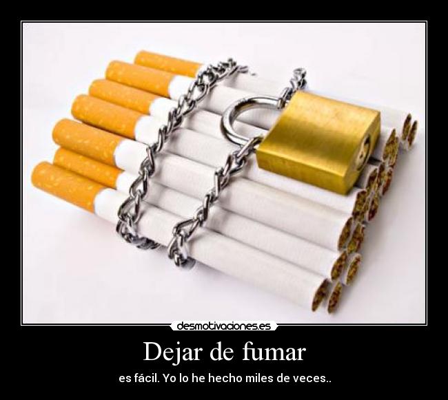 Dejar de fumar - 